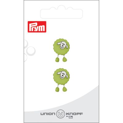 Bouton Prym Mouton 18 mm x2 - Vert clair
