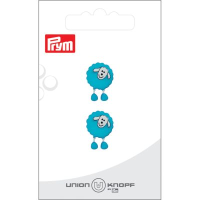 Bouton Prym Mouton 18 mm x2 - Turquoise