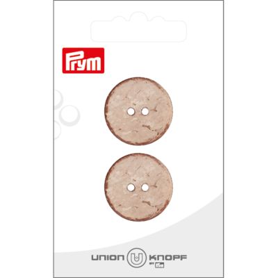 Bouton Prym Pablo coco 23 mm x2 - Beige