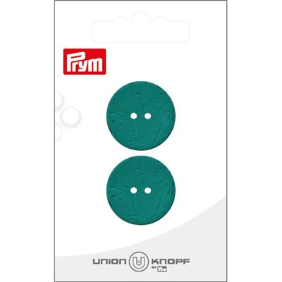 Bouton Prym Pablo coco 23 mm x2 - Vert forêt