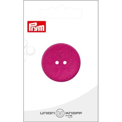Bouton Prym Pablo coco 30 mm x1 - Rose