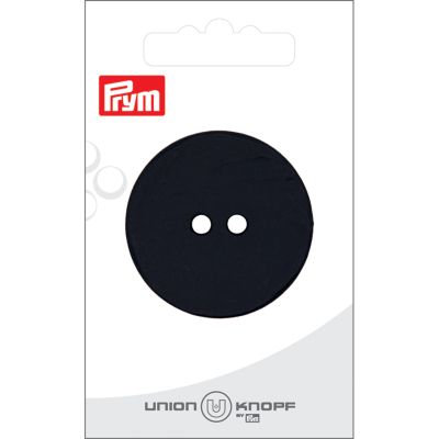 Bouton Prym Léo texturé 40 mm x1 - Noir