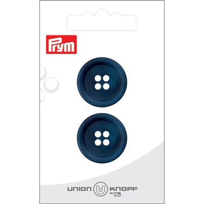 Bouton Prym Jacob 23 mm x2 - Bleu marine