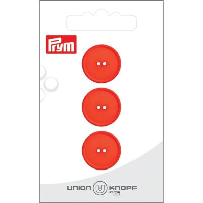 Bouton Prym Elsa 18 mm x3 - Rouge