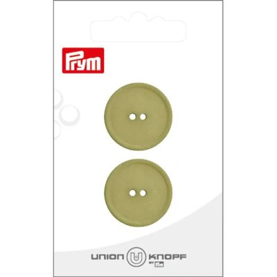 Bouton Prym Elsa 23 mm x2 - Olive clair