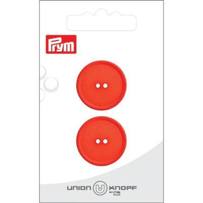Bouton Prym Elsa 23 mm x2 - Rouge
