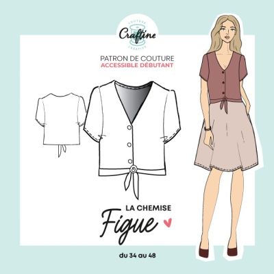 Patron Craftine Chemise Figue