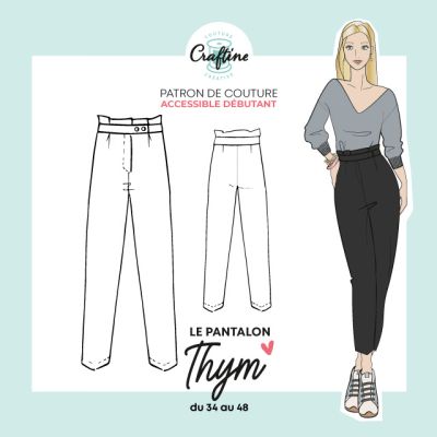 Patron Craftine Pantalon Thym
