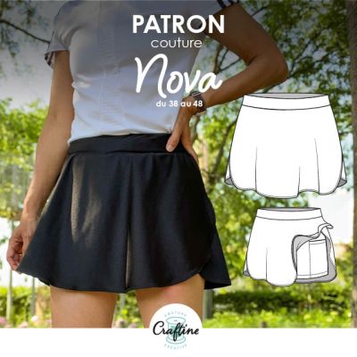 Patron Craftine Short-Jupe Nova