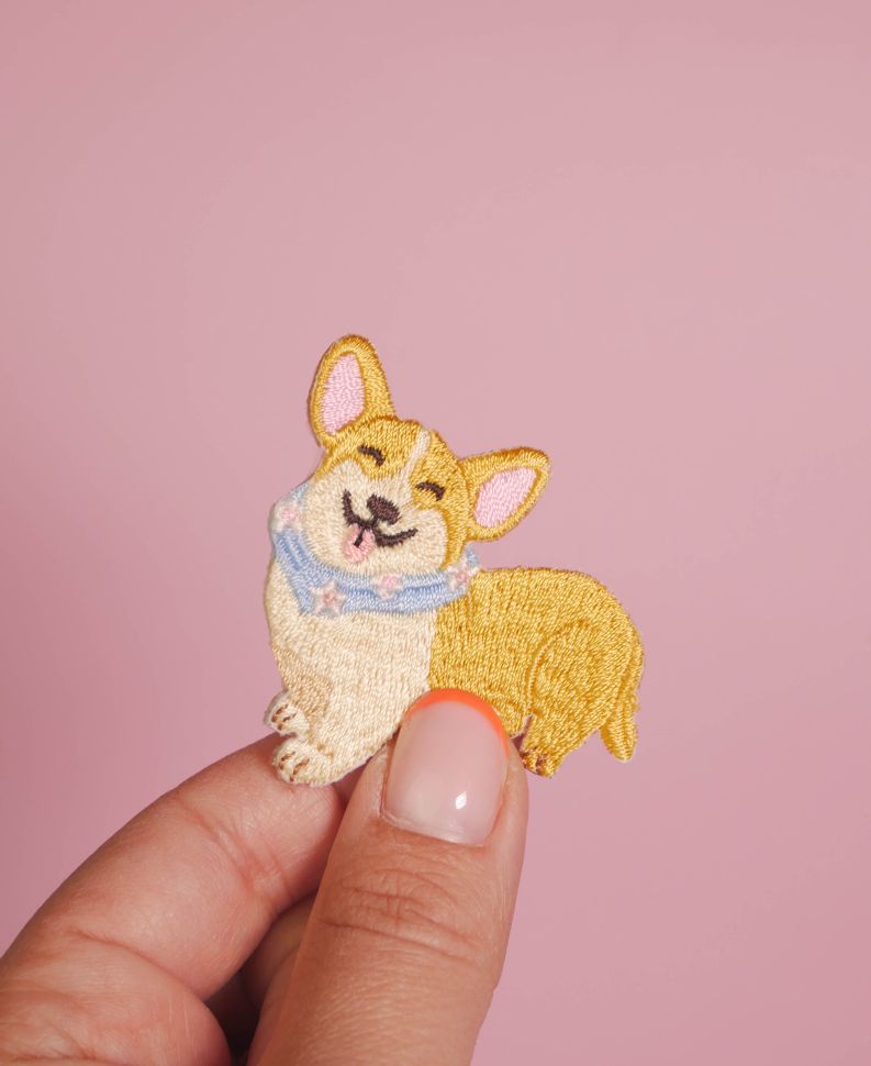 Ecusson Thermocollant Corgi