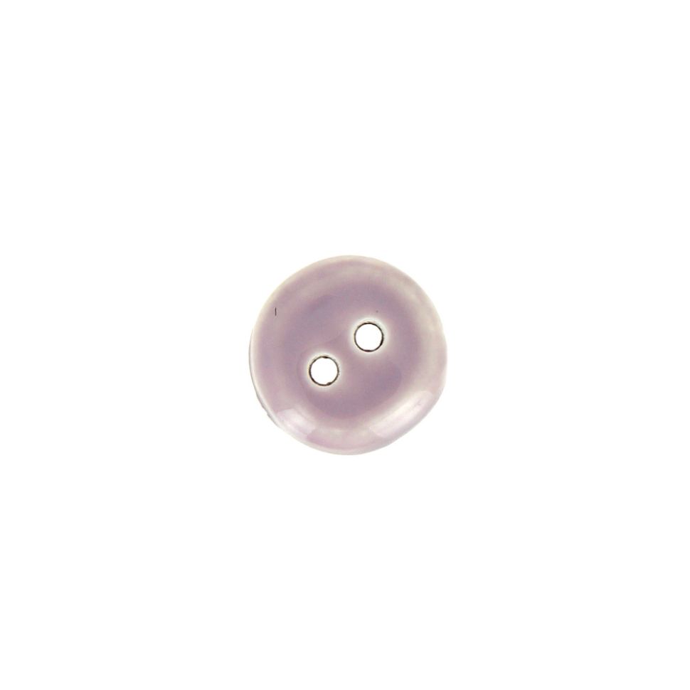 Bouton uni Christian 10 mm - Mauve