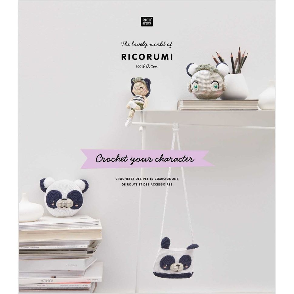Livre Crochet Your Character - Rico Design
