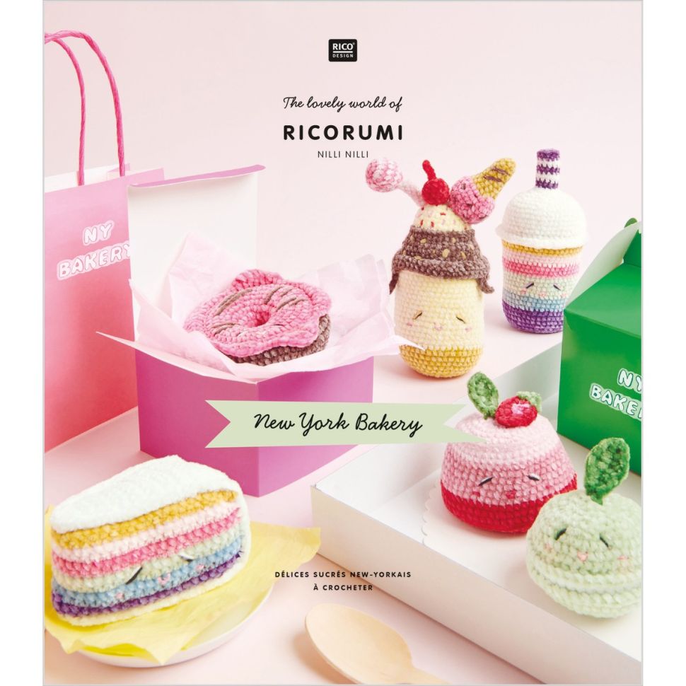 Livre Crochet New York Bakery - Rico Design