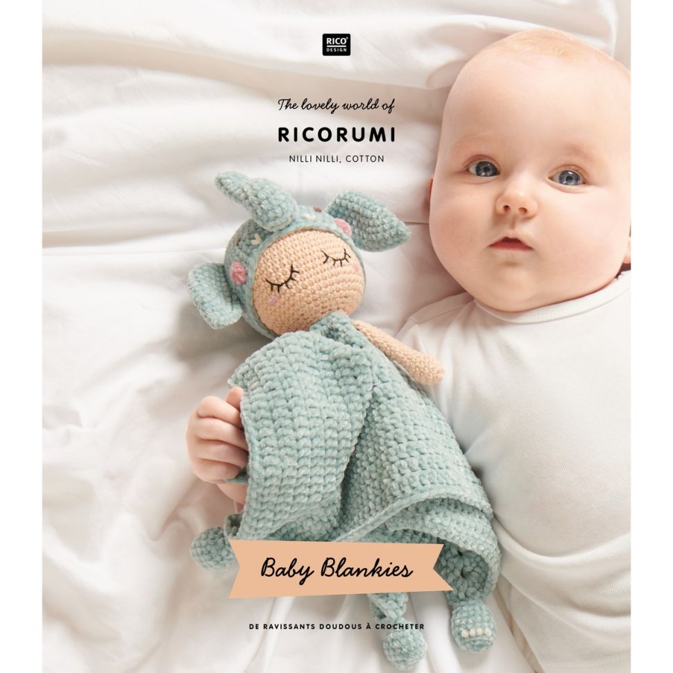 Livre Crochet Baby Blankies - Rico Design