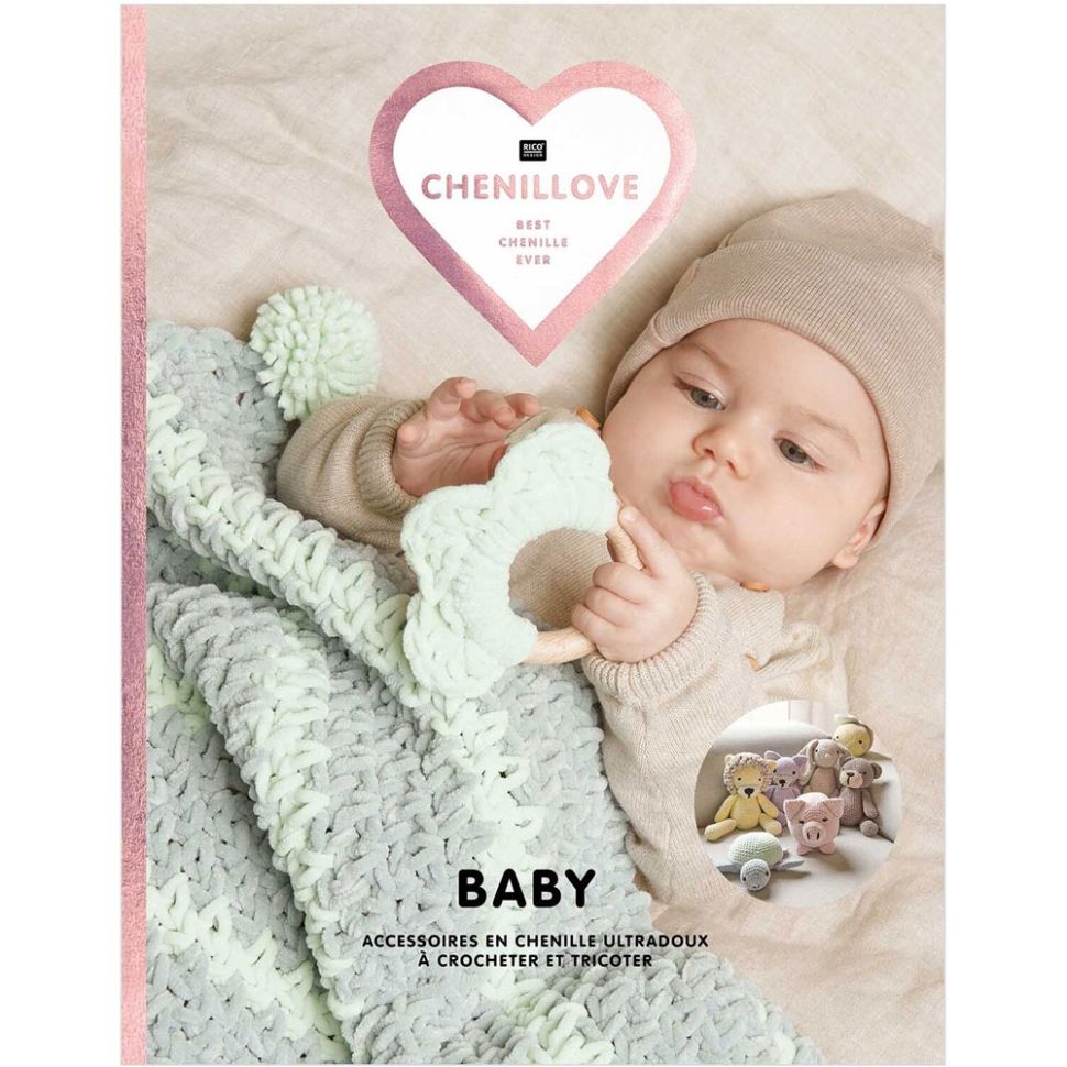 Livre Baby Chenillove - Rico Design