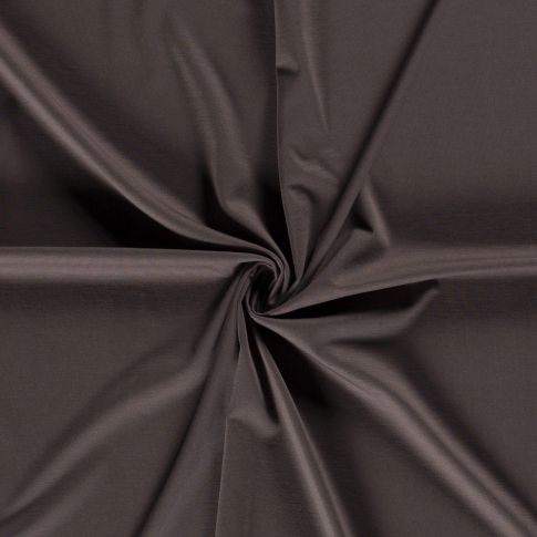 Coupon Tissu Jersey Viscose Nylon Gris anthracite - Coupon de 90 cm