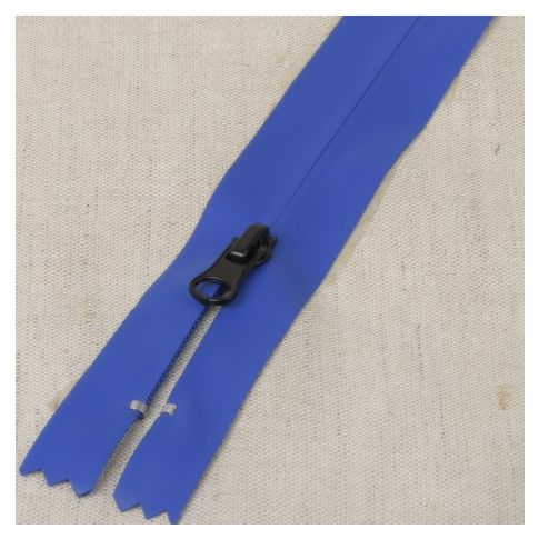 Fermeture invisible imperméable 20 cm - Bleu roi