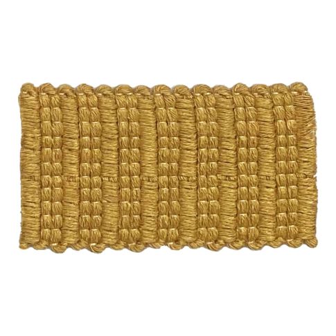 Sangle aspect crochet 30 mm uni Or x1m