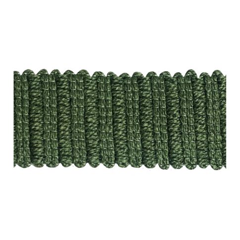 Sangle aspect crochet 30 mm uni Vert Kaki x1m