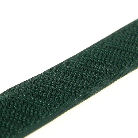 Velcro agrippant à coudre 20 mm Vert bouteille x1m