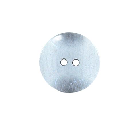 Bouton relief Vivienne 18 mm - Blanc