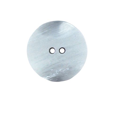Bouton relief Vivienne 22 mm - Blanc