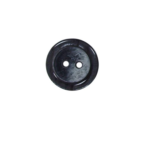 Bouton effet nacré Loris 15 mm - Bicolore Gris