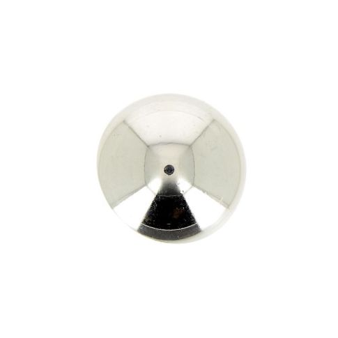 Bouton métal Donatello demi-sphère 22 mm - Argent
