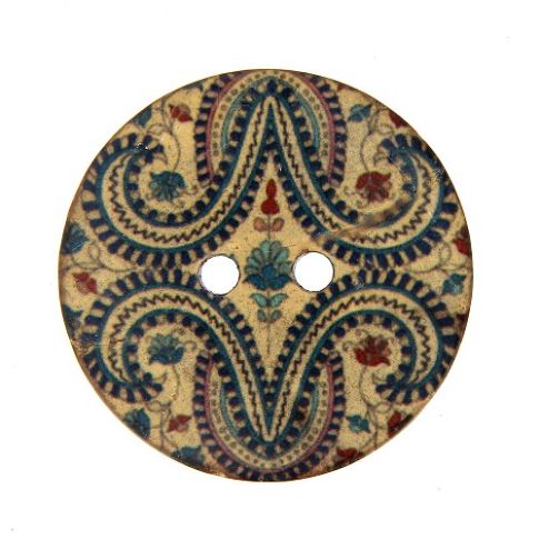 Bouton bois René 40 mm