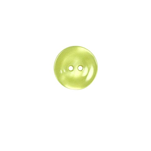 Bouton brillants creusé Giorgio 12 mm - Vert