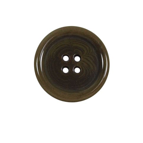 Bouton effet nacré Loris 22 mm - Vert kaki