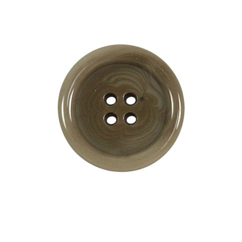 Bouton effet nacré Loris 22 mm - Beige