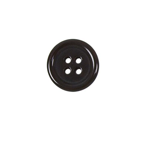 Bouton effet nacré Loris 15 mm - Marron