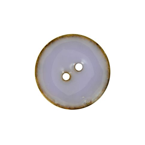 Bouton en bois brillant 25 mm - Violet clair