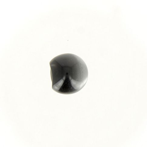 Bouton boule nacré 12 mm - Gris