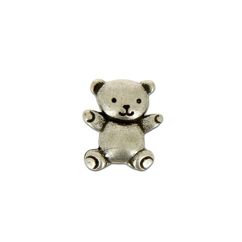 Bouton Paco ourson 18 mm - Métal