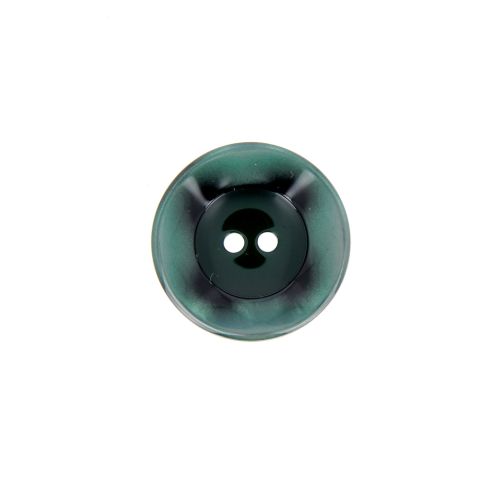 Bouton cuvette bord gondolé 18 mm - Vert d'eau