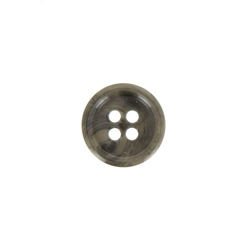 Bouton Veste homme 15 mm uni - Gris foncé