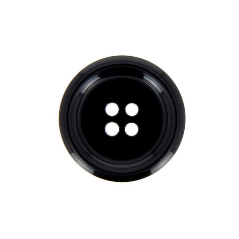 Bouton Veste homme 22 mm uni - Noir