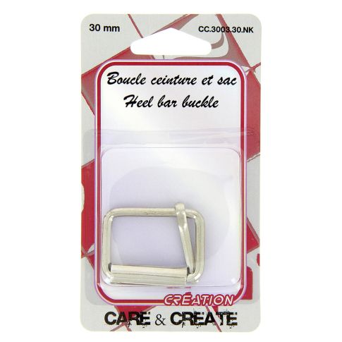 Boucle de ceinture et sac Care & Create Argent - 2 Tailles