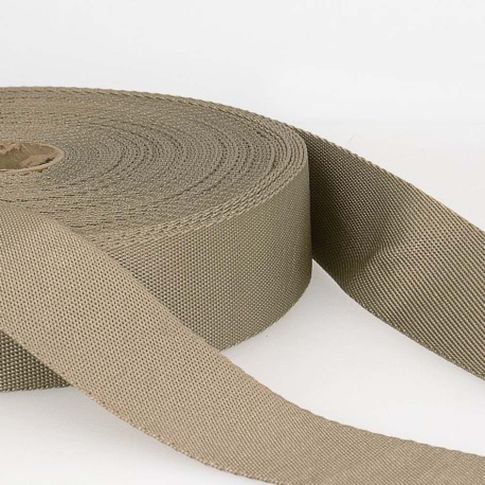 Sangle Polyester 35 mm Beige x1m