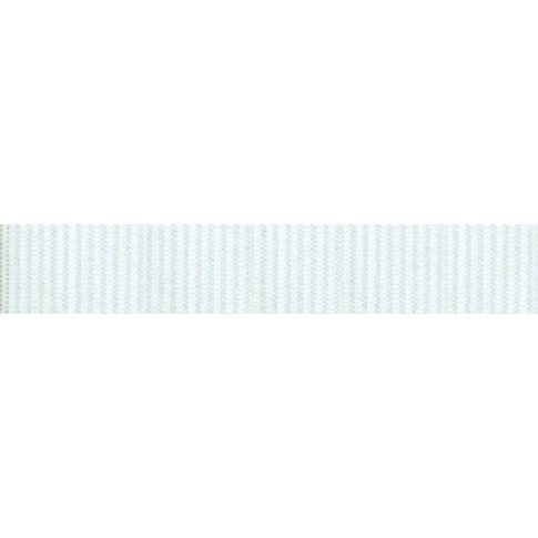 Elastique Plat Indémaillable 12 mm Blanc x1m