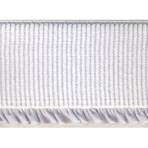 Elastique Bord Côte 60 mm Blanc x1m