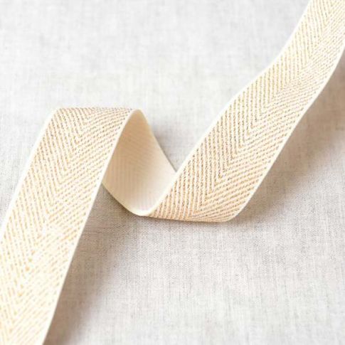 Elastique chevrons Lurex 32 mm
