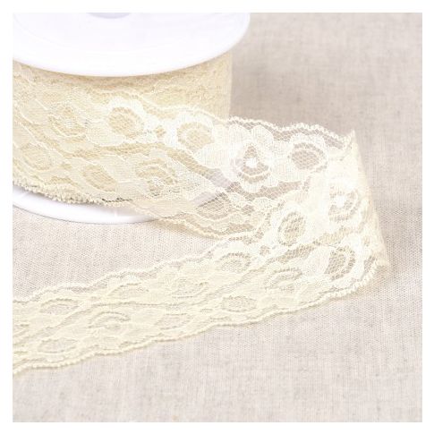 Dentelle Entre deux 45 mm - Ecru
