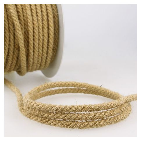 Cordelière Jute 8 mm - Naturel