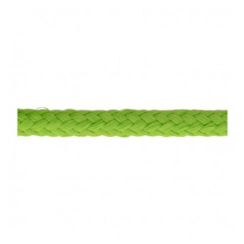 Cordon Tressé tubulaire 11 mm Vert pomme x1m