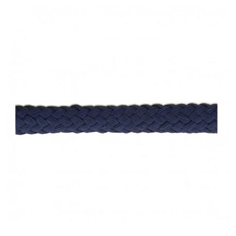 Cordon Tressé tubulaire 11 mm Bleu Marine x1m