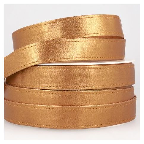 Sangle Simili cuir 22 mm Or x1m