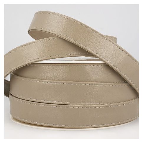 Sangle Simili cuir 22 mm Beige x1m